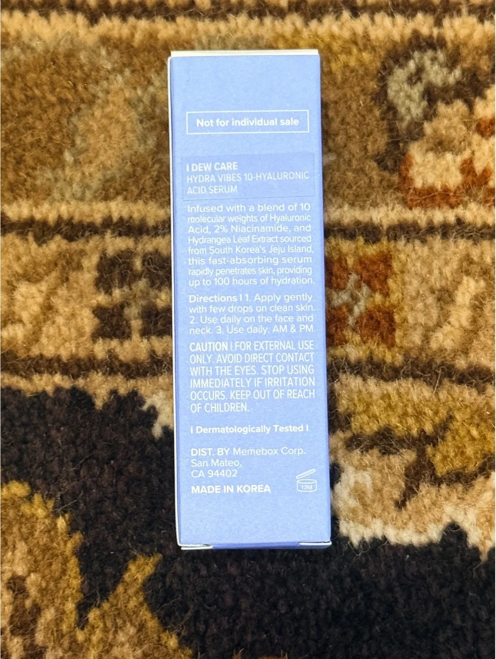 I Dew Care Hydra Vibes 10-Hyaluronic Acid Serum 15 mL / 0.50 Fl. Oz.